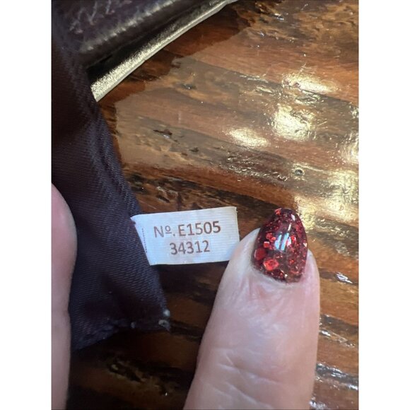 Coach Scout Hobo Pebbled Leather Deep Wine Purse Style E1505-34312 - Picture 15 of 16